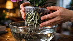 Orchidee blüht nicht? So findest du den perfekten Gießzeitpunkt für deine Phalaenopsis