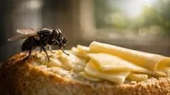 Fliege auf dem Essen: Wie gefährlich ist das wirklich und wann solltest du es wegwerfen