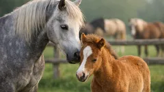Fohlen absetzen: warum späteres Absetzen Stress senken und Sozialverhalten stärken kann