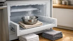 Gefrierschrank abtauen und reinigen: so geht’s schnell, sicher und ohne Stress