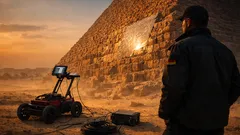 Mykerinos-Pyramide: neue Scans deuten auf zwei Hohlräume und möglichen zweiten Eingang hin