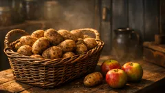 Äpfel neben Kartoffeln lagern: So bleiben Knollen länger keimfrei