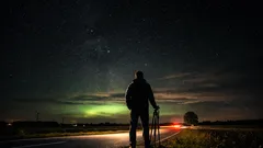 Polarlicht-Chance heute: G3-Sturm könnte Nordlichter bis nach Deutschland bringen