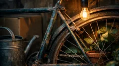 Altes Fahrrad upcyceln: 2 DIY-Ideen für Garten, Balkon und Zuhause