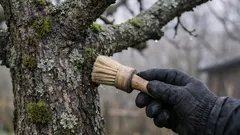 Moos und Flechten am Apfelbaum: Wann du sie entfernen solltest und wann nicht