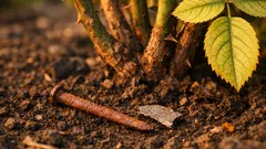 Rostiger Nagel unter Rosen: hilft das wirklich gegen gelbe Blätter?